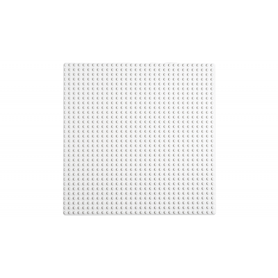 WHITE BASEPLATE - LEGO 11026  - 1