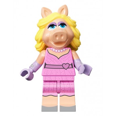 MISS PEGGY - LEGO THE MUPPETS MINIFIGURE (coltm-8)  - 1