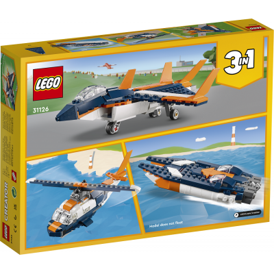 SUPERSONIC-JET - LEGO 31126  - 1