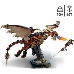 DRAGON COLACUERNO HUNGARO - LEGO HARRY POTTER 76406  - 2