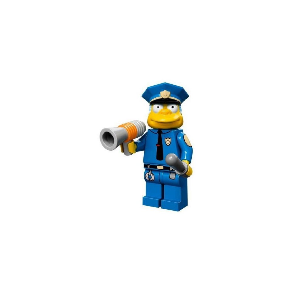 WIGGUM - LEGO THE SIMPSONS SERIES 1 MINIFIGURE (colsim-15)  - 1