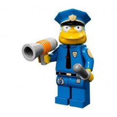 WIGGUM - LEGO THE SIMPSONS SERIES 1 MINIFIGURE (colsim-15)  - 1