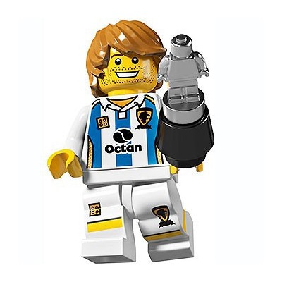 SOCCER PLAYER - LEGO SERIES 4 MINIFIGURE (col04-11)  - 1