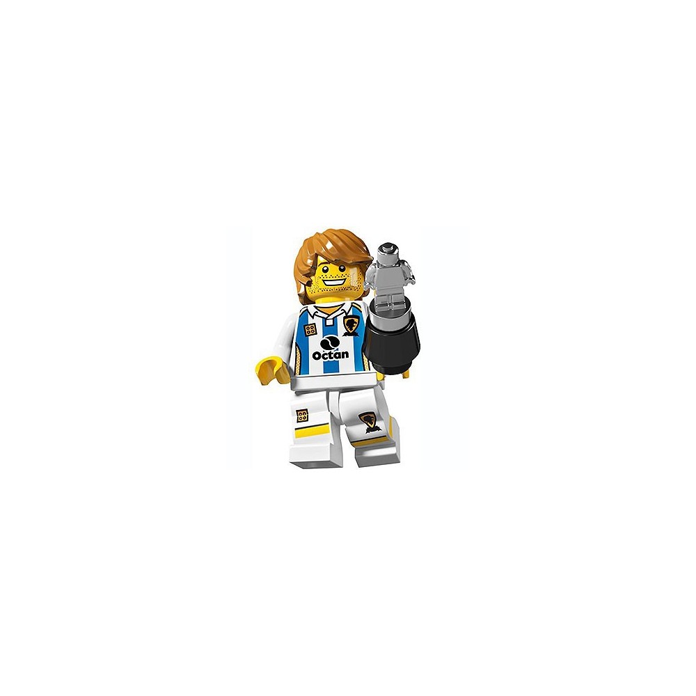 SOCCER PLAYER - LEGO SERIES 4 MINIFIGURE (col04-11)  - 1