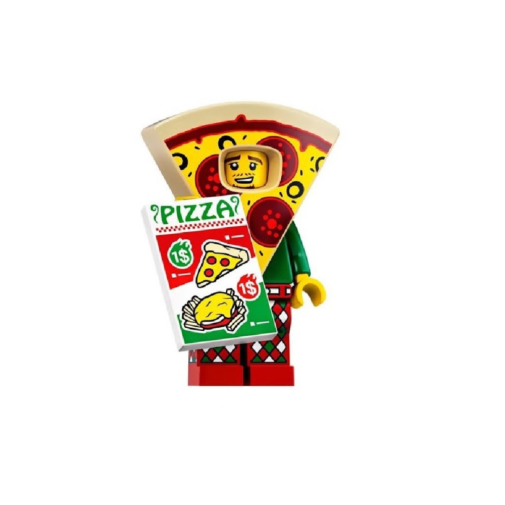 PIZZA COSTUME GUY - LEGO MINIFIGURES SERIES 19 (col19-10)  - 3
