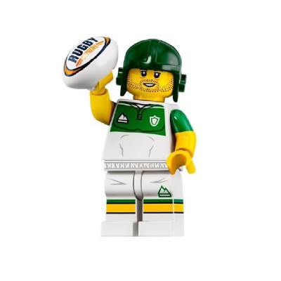 RUGBY PLAYER - LEGO MINIFIGURES SERIES 19 (col19-13)  - 1
