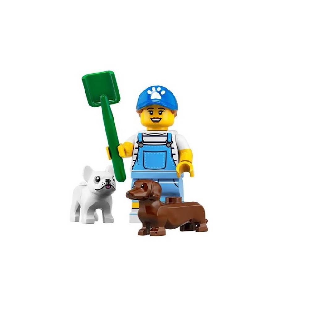 DOG WALKER - LEGO MINIFIGURES SERIES 19 (col19-1)  - 1