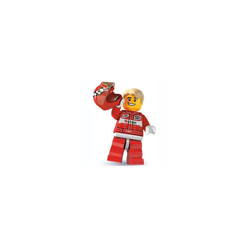 LEGO SERIE 3 MINIFIGURA 8803 - RACE CAR DRIVER  - 1