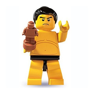 SUMO WRESTLER - LEGO SERIES 3 MINIFIGURE (col03-7)  - 1