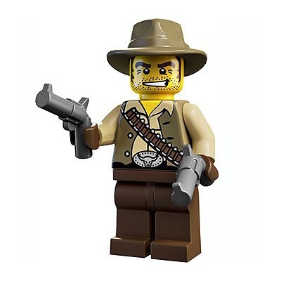 COWBOY - LEGO SERIES 1 MINIFIGURE (col01-16)  - 1