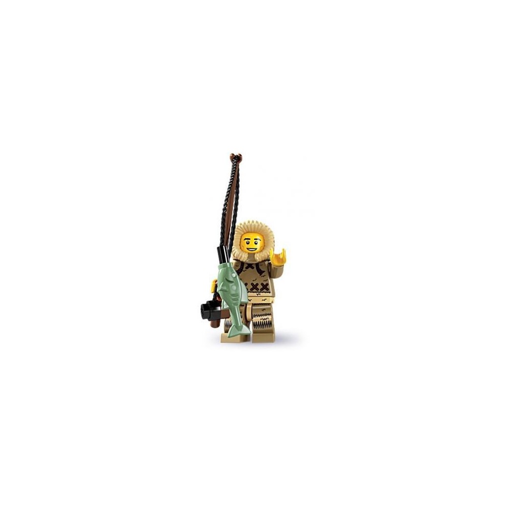 PESCADOR DE HIELO - MINIFIGURA LEGO SERIE 5 (col05-4)  - 1