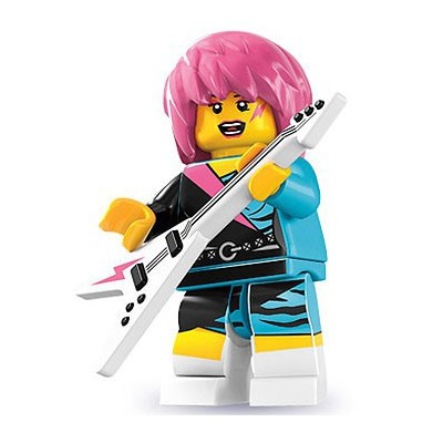 ROCKER GIRL - LEGO MINIFIGURES SERIES 7 (col07-15)  - 1