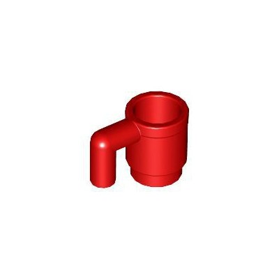 LEGO PIEZA ACCESORIO - TAZA RED  - 1