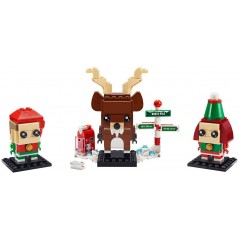 Reindeer, Elf and Elfie - LEGO BRICKHEADZ 40353  - 2