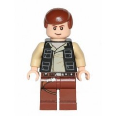 HAN SOLO - MINIFIGURA LEGO STAR WARS (sw0451)  - 1