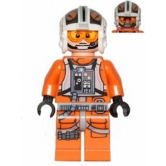REBEL PILOT X-WING - MINIFIGURA LEGO STAR WARS (sw0544)  - 1