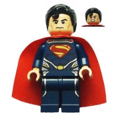 SUPERMAN -  - MINIFIGURA LEGO DC SUPER HEROES (sh077)  - 2