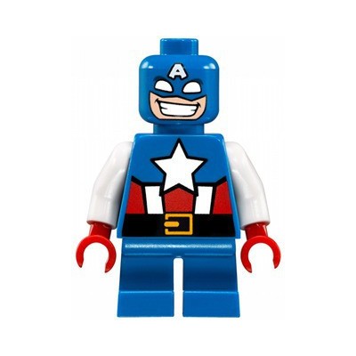 CAPTAIN AMERICA - MINIFIGURA LEGO MARVEL SUPER HEROES (sh250)  - 1