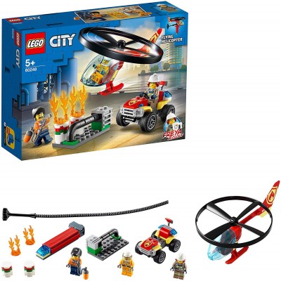 FIRE HELICOPTER RESPONSE - LEGO 60248  - 1