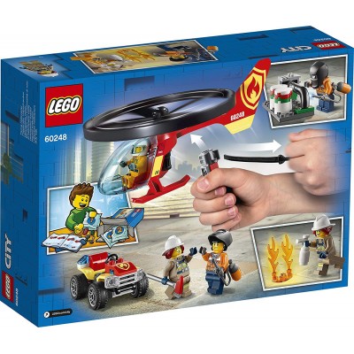 FIRE HELICOPTER RESPONSE - LEGO 60248  - 3
