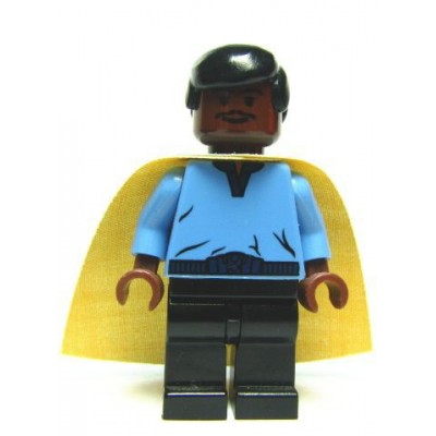 LANDO CALRISSIAN (CAPA CUSTOM) - LEGO STAR WARS MINIFIGURE (sw0105)  - 1