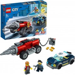 POLICE DRILLER CHASE - LEGO 60273  - 1