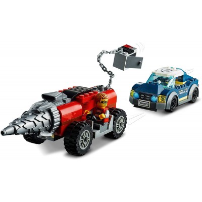 POLICE DRILLER CHASE - LEGO 60273  - 3