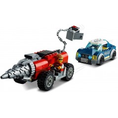 POLICE DRILLER CHASE - LEGO 60273  - 3