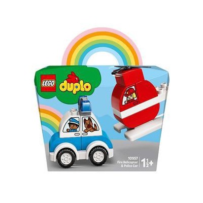 LEGO 10957 - Helicóptero de Bomberos y Coche de Policía  - 2