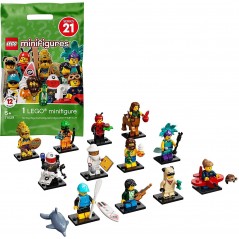 SHIPWRECK SURVIVOR - LEGO MINIFIGURES SERIES 21 (col21-3)  - 1