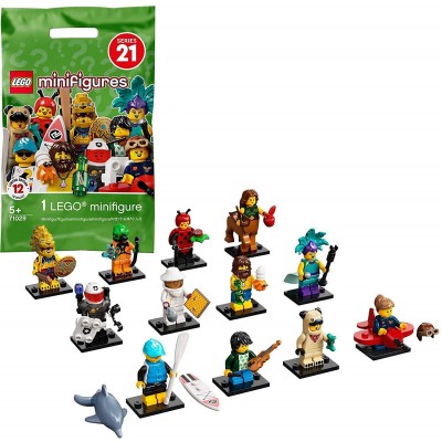 LADYBUG GIRL - LEGO MINIFIGURES SERIES 21 (col21-04)  - 1