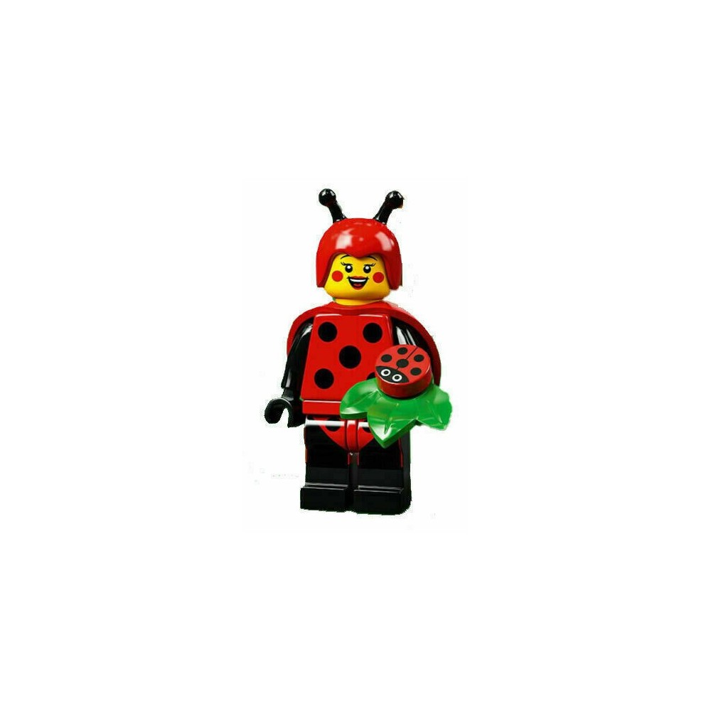 LADYBUG GIRL - LEGO MINIFIGURES SERIES 21 (col21-04)  - 2