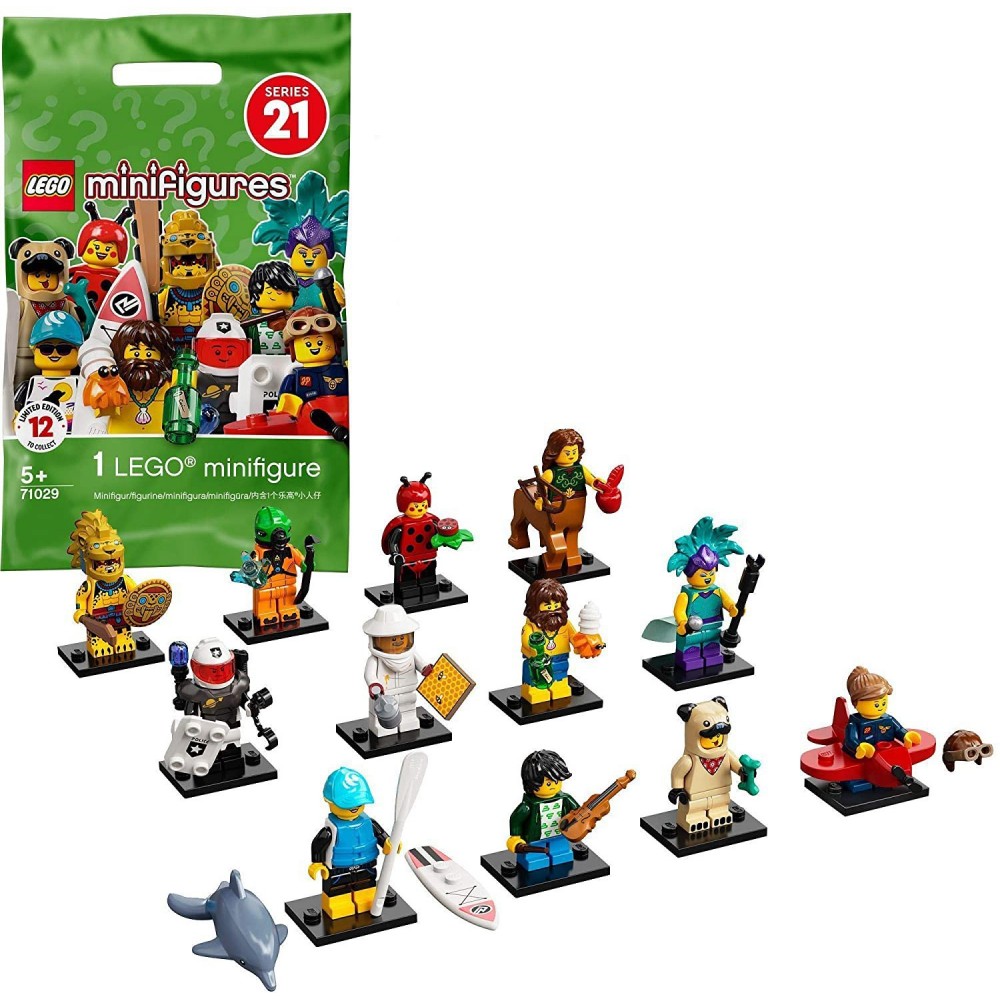 guardarropa Primitivo visión SERIE COMPLETA - MINIFIGUA LEGO SERIE 21 (col21) - Brickmarkt