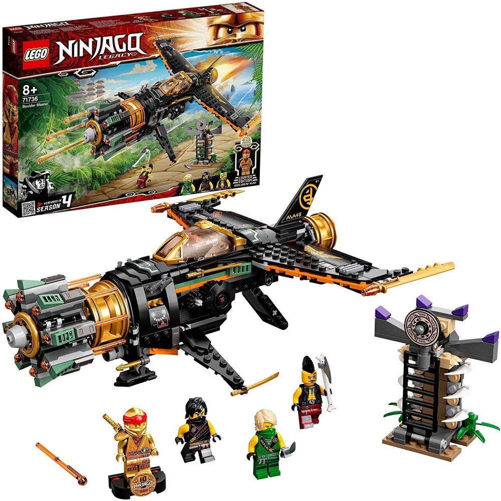 DESTRUCTOR DE ROCA - LEGO NINJAGO 71736  - 1