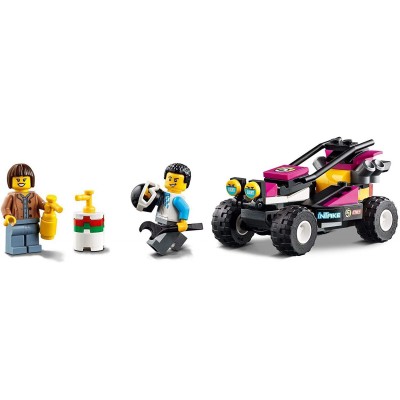 FURGONETA DE TRANSPORTE DEL BUGGY DE CARRERAS - LEGO 60288  - 3