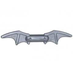 LEGO PIEZA ARMA - BATARANG SILVER (98721)  - 1