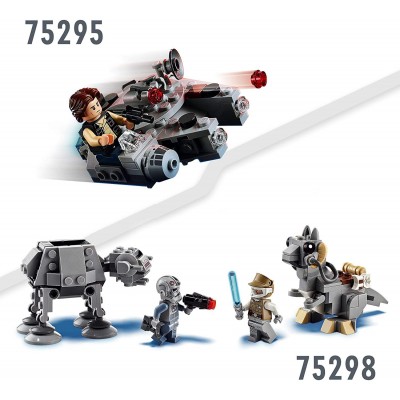 MICROFIGHTERS : AT-AT VS TAUNTAUN - LEGO 75298  - 5