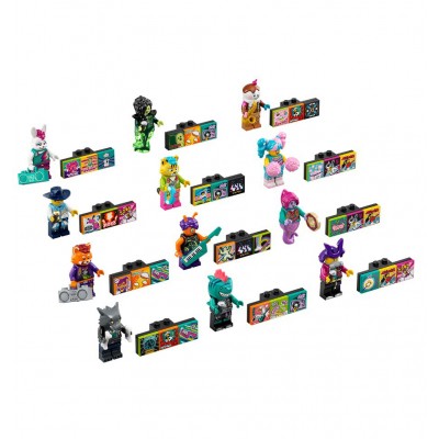COLECCION COMPLETA MINIFIGURAS LEGO VIDIYO (vidbm1-col)  - 2