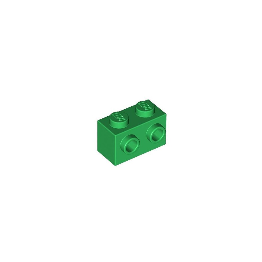 Brick 1X2 W. 2 Knobs - Verde oscuro (6129807)  - 1