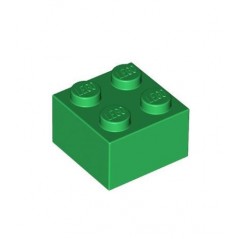 Brick 2x2 - Verde (300328)  - 1