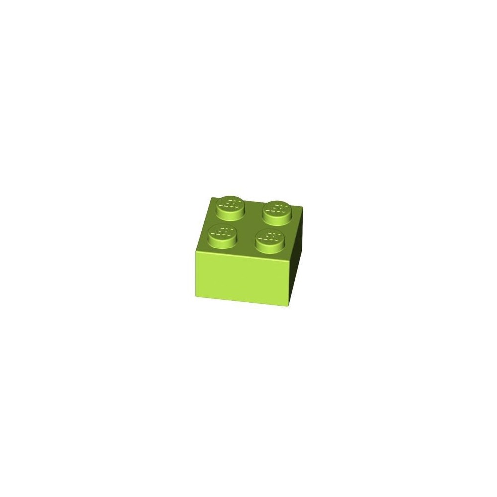 Brick 2x2 - Verde Lima (4220632)  - 1