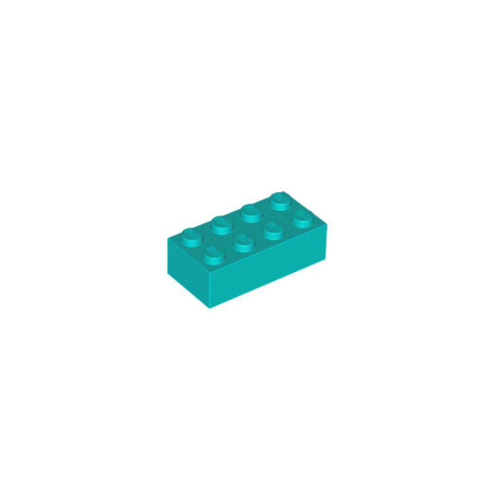 Brick 2x4 - Aguamarina (6249422)  - 1