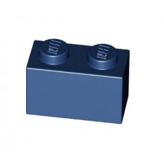 Brick 1x2 - Azul oscuro (4249891)  - 1