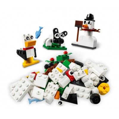 LADRILLOS CREATIVOS BLANCOS - LEGO 11012  - 3