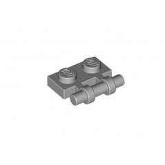 PLATE 1X2 W. STICK - Gris Piedra Claro (4211632)  - 1