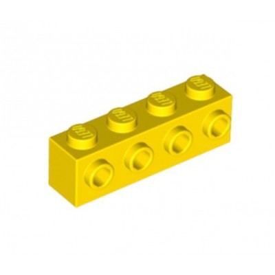 Brick Modified 1x4 with 4 Studs on 1 Side - Amarillo (4164073)  - 1