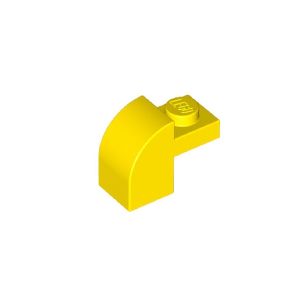 Slope Curved 2x1 x 1 1/3 with Recessed Stud - Amarillo (4188357)  - 1