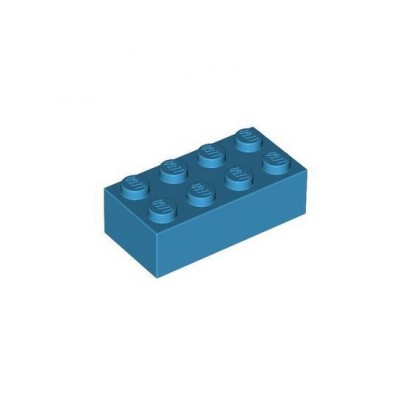 Brick 2x4 - Turquesa (4655172)  - 1