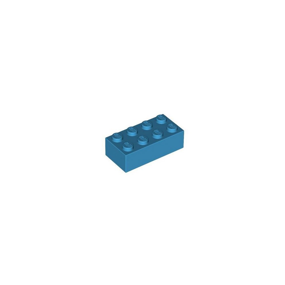 Brick 2x4 - Turquesa (4655172)  - 1