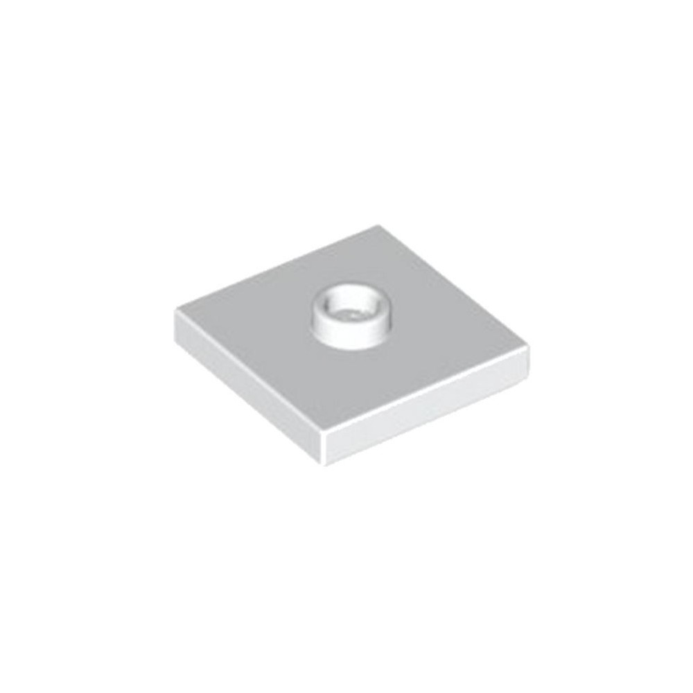 Plate Modified 2x2 with 1 Stud in Center - Blanco (6126046)  - 1